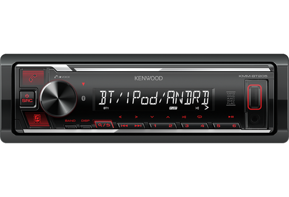 KENWOOD KMM BT205 Media-Receiver with Bluetooth Built-in - SAFE'N'SOUND