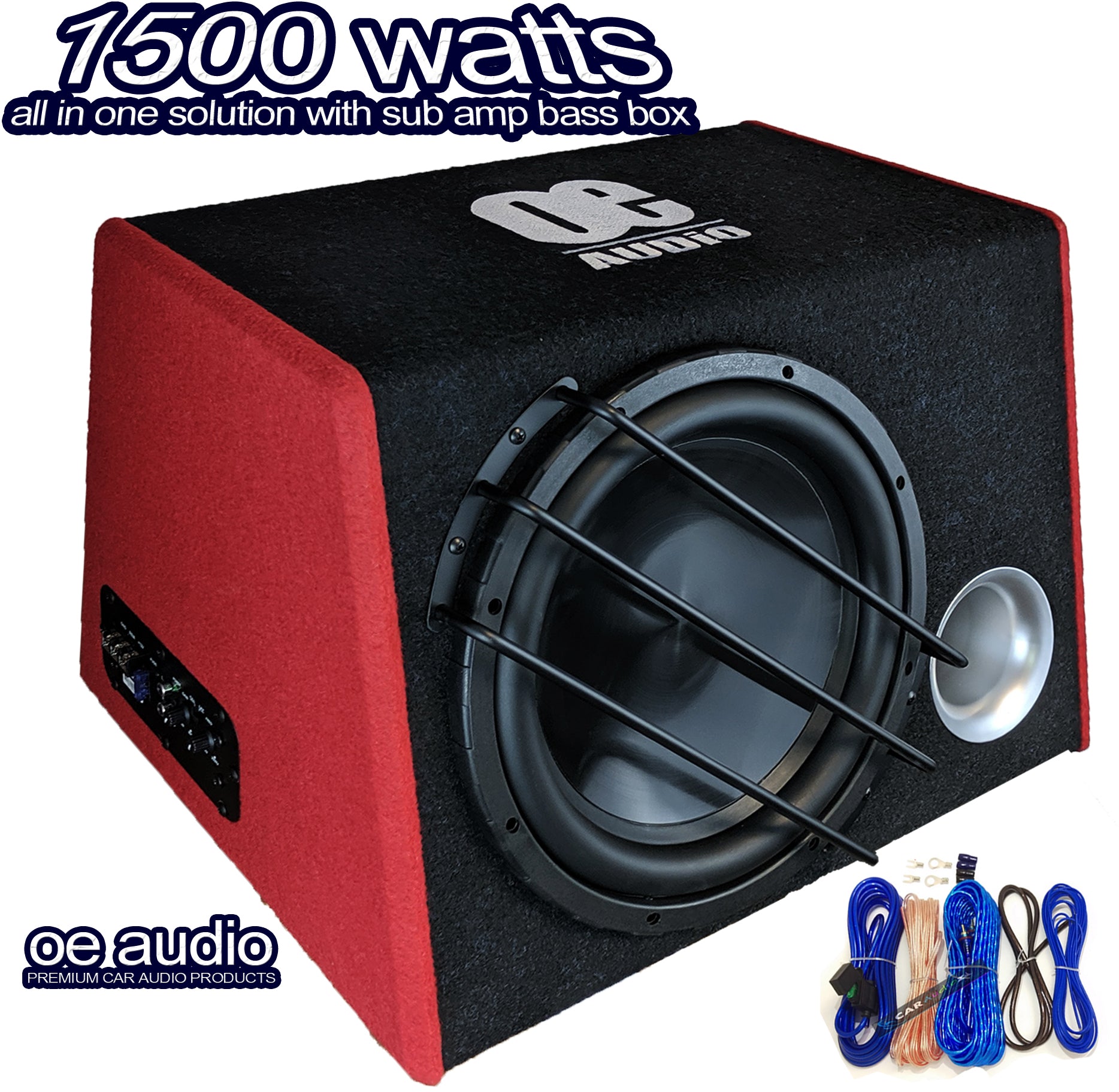 OE Audio OE 12BXi High performance subwoofer box 1500 Watt