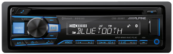 ALPINE CDE 203BT - SAFE'N'SOUND