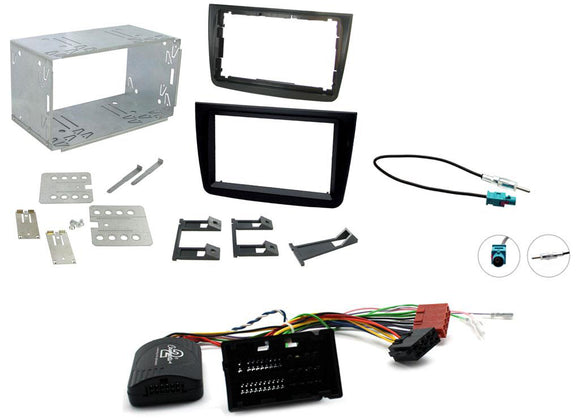 CTKAR07 FULL DOUBLE DIN FITTING KIT FOR ALFA ROMEO  MITO - 2014 - 2018 - SAFE'N'SOUND