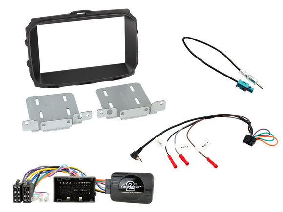 CTKAR08 FULL Double Din FITTING KIT FOR ALFA ROMEO  GIULIETTA - 2014> - SAFE'N'SOUND