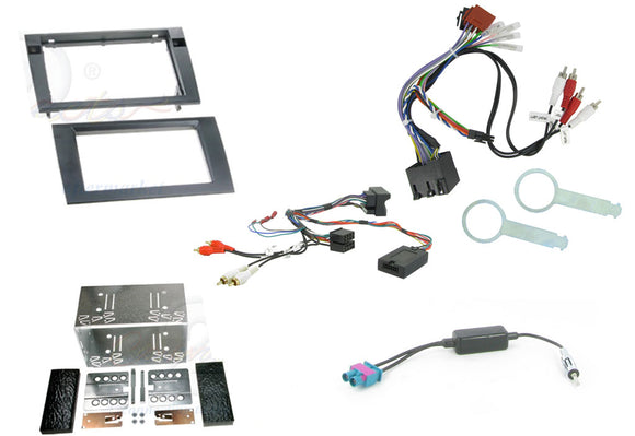 CTKAU04 FULL DOUBLE DIN FITTING KIT FOR AUDI A4 - 2007 - 2013 - SAFE'N'SOUND