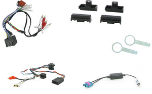 CTKAU06 FULL SINGLE DIN FITTING KIT FOR AUDI A8 - 1994 - 1999 - SAFE'N'SOUND