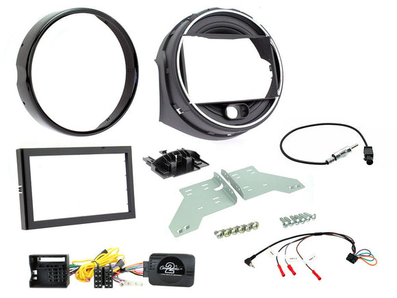 CTKBM22 DOUBLE DIN FULL FITTING KIT BMW MINI  MINI 2014> F55/F56 - SAFE'N'SOUND