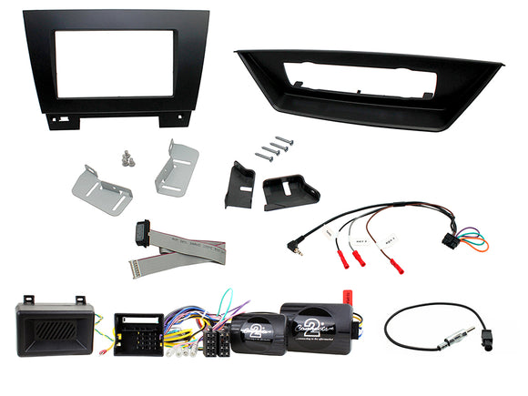 CTKBM24 DOUBLE DIN FULL FITTING KIT BMW  X1 - S009 - 2015 E84 FOR VEHICLES WITH AUTO CLIMATE CONTROL ONLY - SAFE'N'SOUND