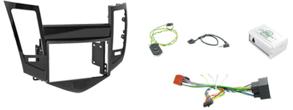 CTKCV01 FULL DOUBLE DIN FITTING KIT FOR CHEVROLET CRUZE - 2008 -2012 - SAFE'N'SOUND