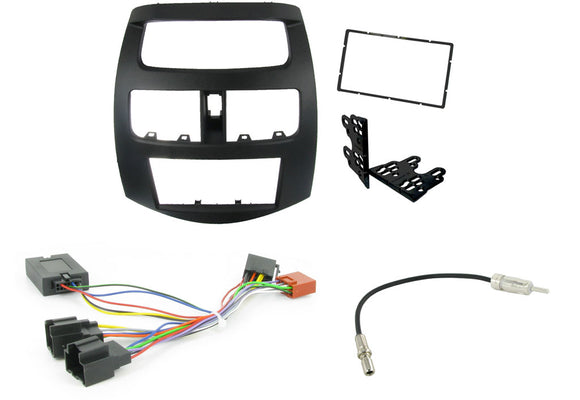CTKCV03 FULL DOUBLE DIN FITTING KIT FOR CHEVROLET BEAT - 2010 -2012 SPARK - 2010 - 2012 - SAFE'N'SOUND