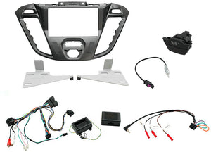 CTKFD43C COMPLETE PEGASUS DOUBLE DIN FITTING KIT FORD TRANSIT CUSTOM - 2012 - 2016 NOT EURO 6 - SAFE'N'SOUND