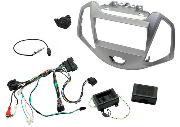 CTKFD62 COMPLETE SILVER DOUBLE DIN FITTING KIT FORD  ECOSPORT - 2013> - SAFE'N'SOUND