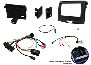 CTKFD65 DOUBLE DIN FITTING KIT FOR FORD  RANGER - 2015> EVEREST - 2015> - SAFE'N'SOUND