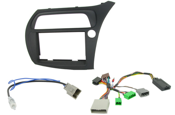 CTKHD01 FULL DOUBLE DIN FITTING KIT FOR HONDA CIVIC - 2006 - 2011 - SAFE'N'SOUND