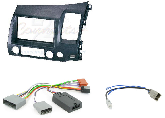 CTKHD02 FULL DOUBLE DIN FITTING KIT FOR HONDA CIVIC HYBRID - 2006 - 2013 - SAFE'N'SOUND