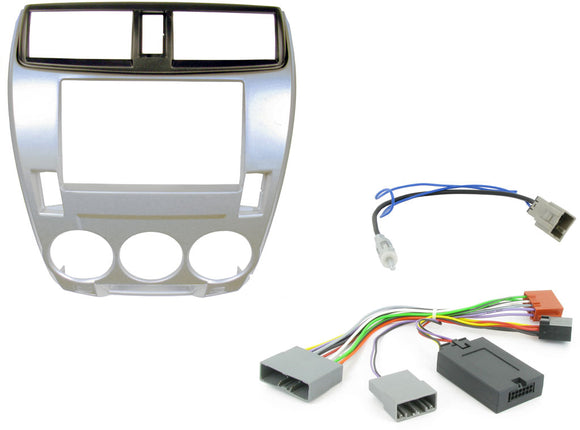 CTKHD03 FULL DOUBLE DIN FITTING KIT FOR HONDA CITY - 2008 - 2013 MANUAL A/C - SAFE'N'SOUND