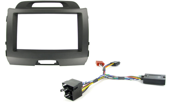 CTKKI01 COMPLETE DOUBLE DIN FITTING KIT KIA SPORTAGE 2010> - SAFE'N'SOUND