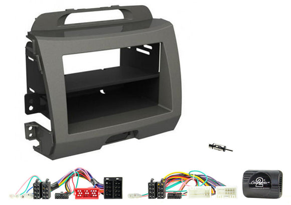 CTKKI29 DOUBLE DIN COMPLETE FITTING KIT  FOR  KIA  SPORTAGE - 2011> - SAFE'N'SOUND