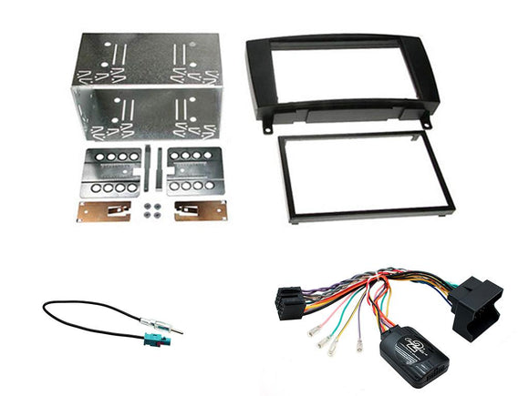 CTKMB15 COMPLETE DOUBLE DIN FITTING KIT MERCEDES  CLK - 2004 - 2009 - SAFE'N'SOUND