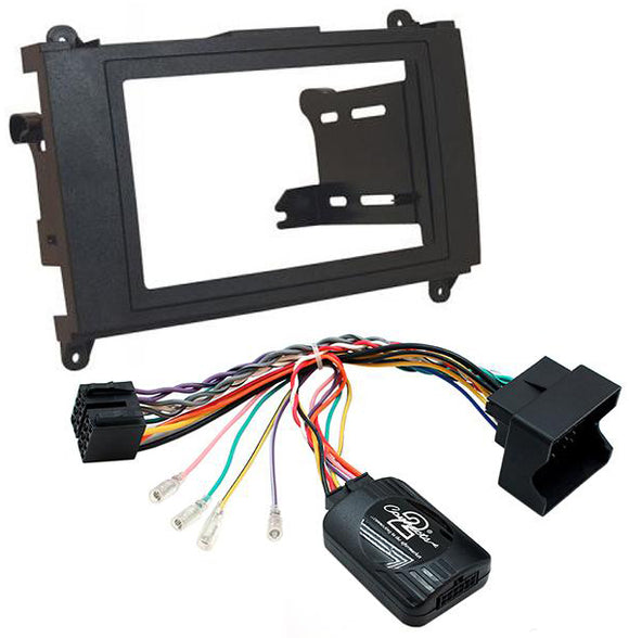 CTKMB18 COMPLETE DOUBLE DIN FITTING KIT MERCEDES  SPRINTER 2007 - 2010 - SAFE'N'SOUND