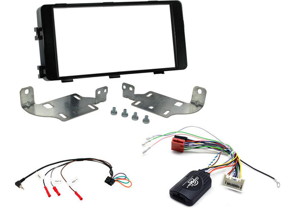 CTKMT09 DOUBLE DIN FITTING KIT FOR MITSUBISHI  OUTLANDER 2013> - SAFE'N'SOUND
