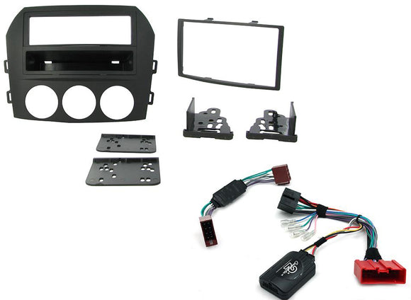 CTKMZ02 COMPLETE DOUBLE DIN FITTING KIT MAZDA  MIATA - 2006 - 2008 MX-5 2006 - 2008  BOSE AMP - SAFE'N'SOUND