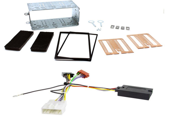 CTKNS03 COMPLETE DOUBLE DIN FITTING KIT NISSAN  QASHQAI 2007 - 2013 - SAFE'N'SOUND