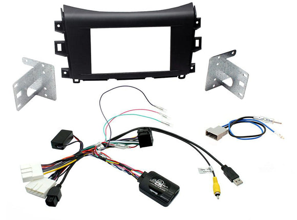 CTKNS09 COMPLETE DOUBLE DIN FITTING KIT NISSAN  NAVARA - 2015> - SAFE'N'SOUND