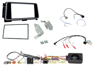 CTKNS12 COMPLETE DOUBLE DIN FITTING KIT NISSAN  MICRA - 2017> KICKS - 2017> - SAFE'N'SOUND