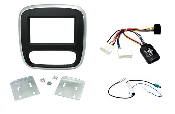 CTKRT06/KVX37 INSTALLATION KIT - BLACK  RENAULT / VAUXHALL TRAFFIC - 2014> VIVARO - 2014> - SAFE'N'SOUND