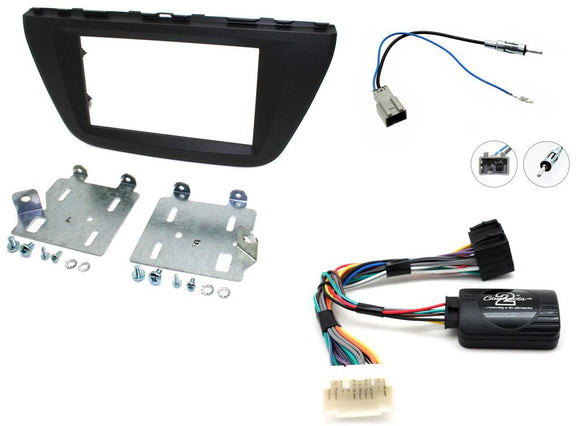 CTKSZ06 FULL DOUBLE DIN FITTING KIT FOR SUZUKI  SX4 S-CROSS - 2013 - SAFE'N'SOUND