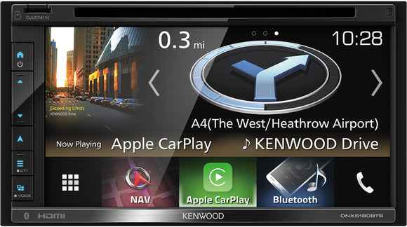 KENWOOD DNX 5180BTS - SAFE'N'SOUND