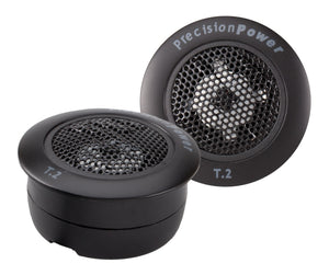 Precision Power T.2 1"Tweeters with Built In Cross Over 100w - SAFE'N'SOUND