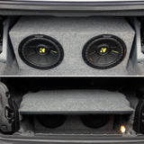 BMW 3 series E46 E93 Convertible 10" sub Twin Ported Vented Bass Box Enclosure - SAFE'N'SOUND