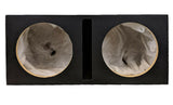 Double Dual 12" Custom Slot Ported box MDF enclosure for 2 x 12" sub Enclosure - SAFE'N'SOUND