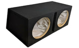 Double Dual 12" Custom Slot Ported box MDF enclosure for 2 x 12" sub Enclosure - SAFE'N'SOUND