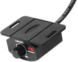 10" ACTIVE AMPLIFIED UNDER SEAT SLIM SHALLOW SUBWOOFER BASS BOX REMOTE 250watt. - SAFE'N'SOUND
